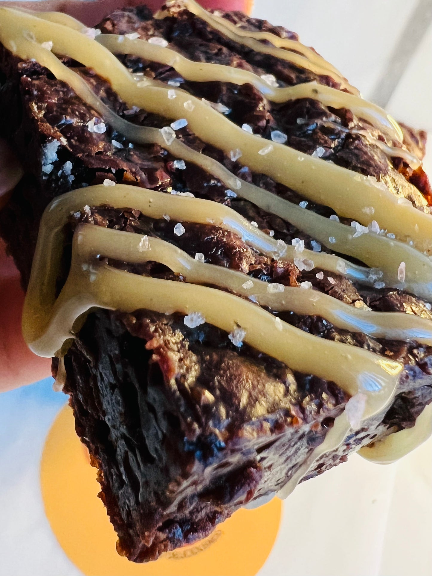 Salted Caramel Brownie box